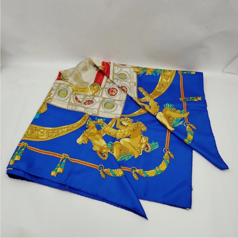 Authentic Hermes Scarf-Preowned As Is